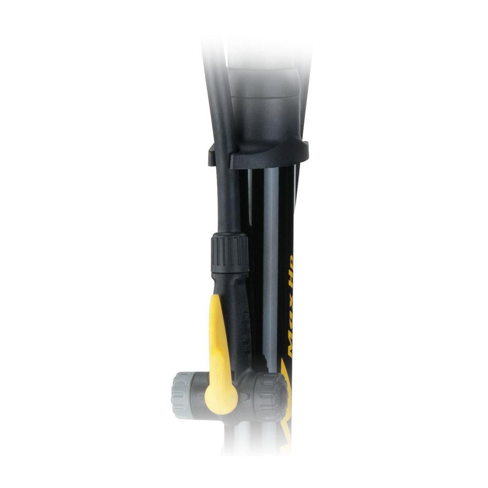 Велосипедный насос Topeak Joeblow Max HP на пьедестале, серый с индикатором