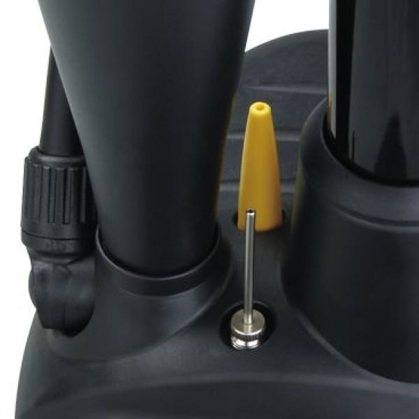 Велосипедный насос Topeak Joeblow Max HP на пьедестале, черный с индикатором