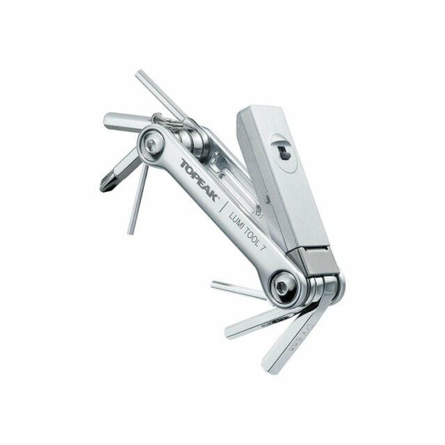 Topeak LumiTool 7 Набор шестигранных ключей для велосипеда, серебро