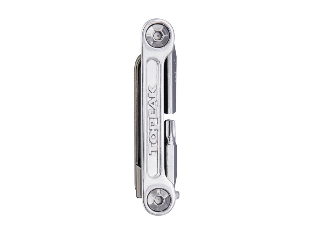Набор шестигранных ключей Topeak Mini 9 Pro для велосипеда, 9 функций, серебристый TT2551S