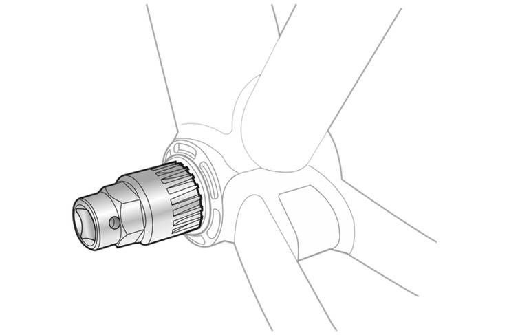 КЛЮЧ ДЛЯ СНЯТИЯ НИЖНЕГО КРОНШТЕЙНА МОНОБЛОКА TOPEAK TPS-SP18