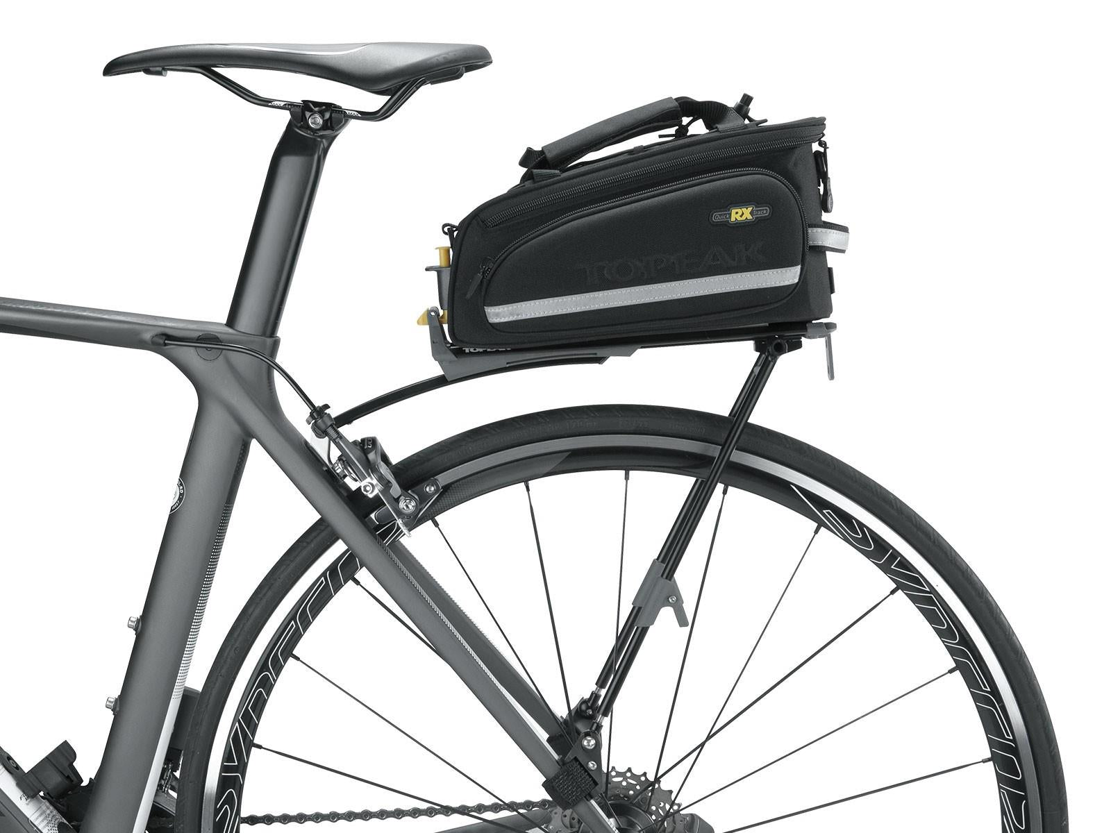 Багажник Topeak Roadie Задний багажник для шоссейного велосипеда, черный TA2403B
