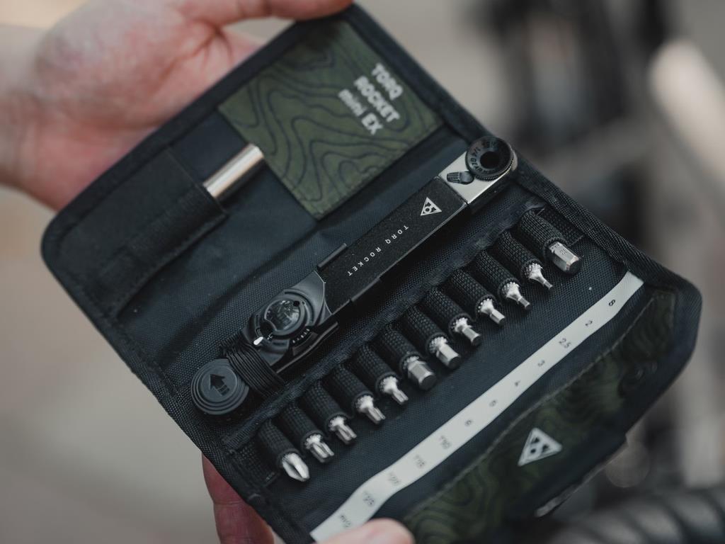 Динамометрический инструмент Topeak Torq Rocket Mini EX 2-10 Нм TT2622, 11 различных бит 250494