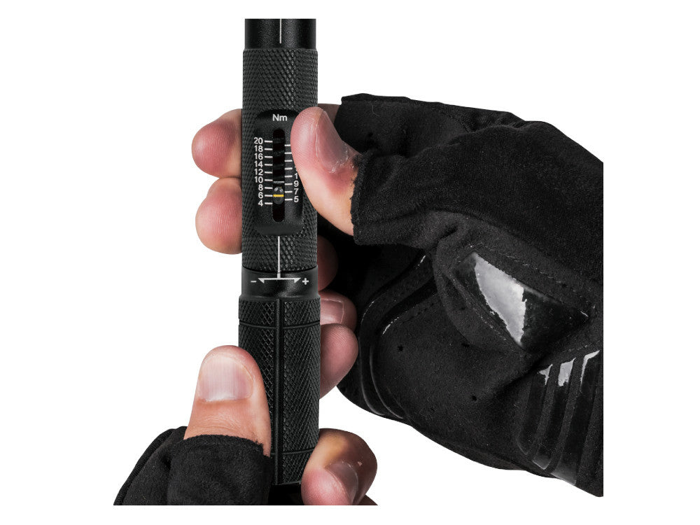 Динамометрический инструмент Topeak Torq Stick Pro 4-20 Нм 18 наконечников TT2601