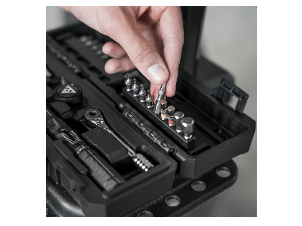 Динамометрический инструмент Topeak Torq Stick Pro 4-20 Нм 18 наконечников TT2601