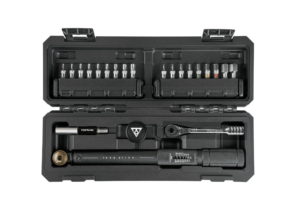 Динамометрический инструмент Topeak Torq Stick Pro 4-20 Нм 18 наконечников TT2601