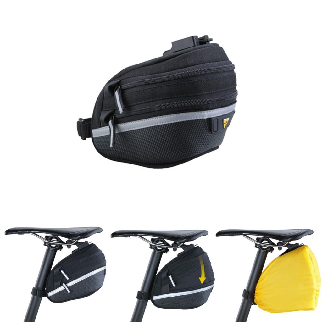 Topeak WedgePack II Bicycle Saddle Bag with Clip L TC2273B
