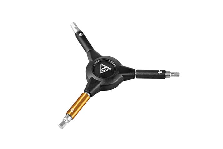 Шаровая головка Topeak yhEX T Allen Hexagon Gen 4/5/6 мм, скоростная втулка TT2598