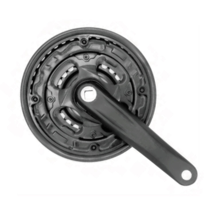 Ugr Bicycle Crankset Aluminum 42x34x24T 170mm AYK-313