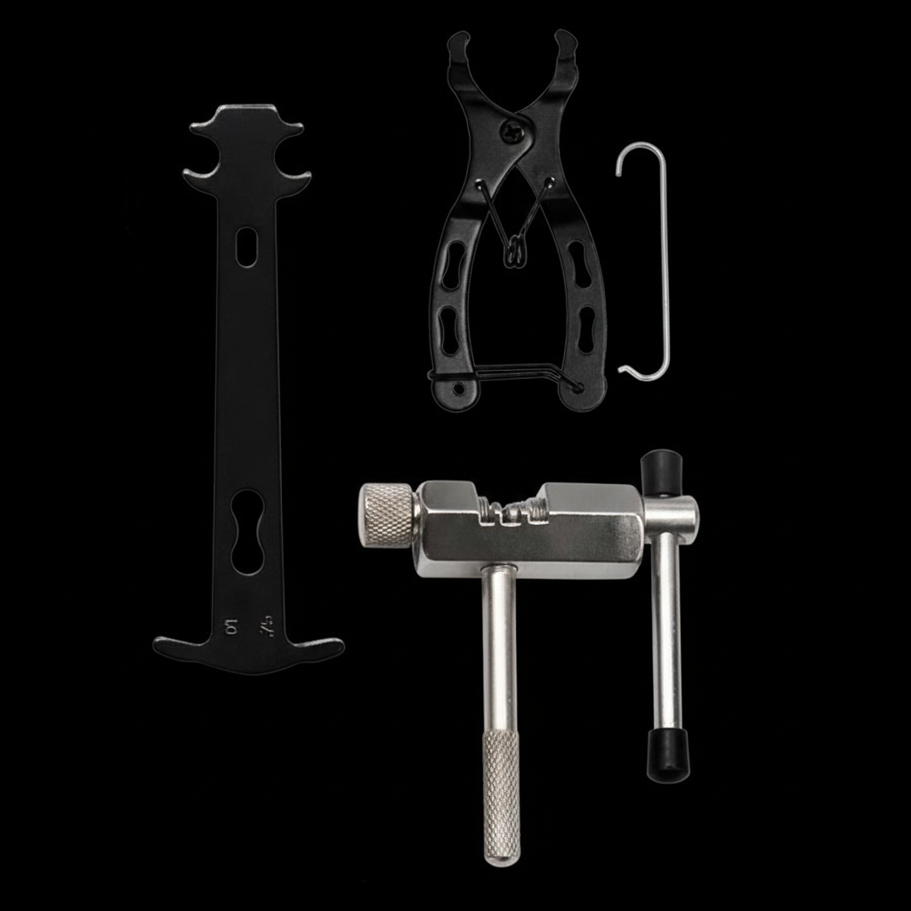 UGR Zincir Bakım Seti Powerlink Sökme Takma Zincir Anahtarı Zincir Ölçme ve Zincir Kancası 32742