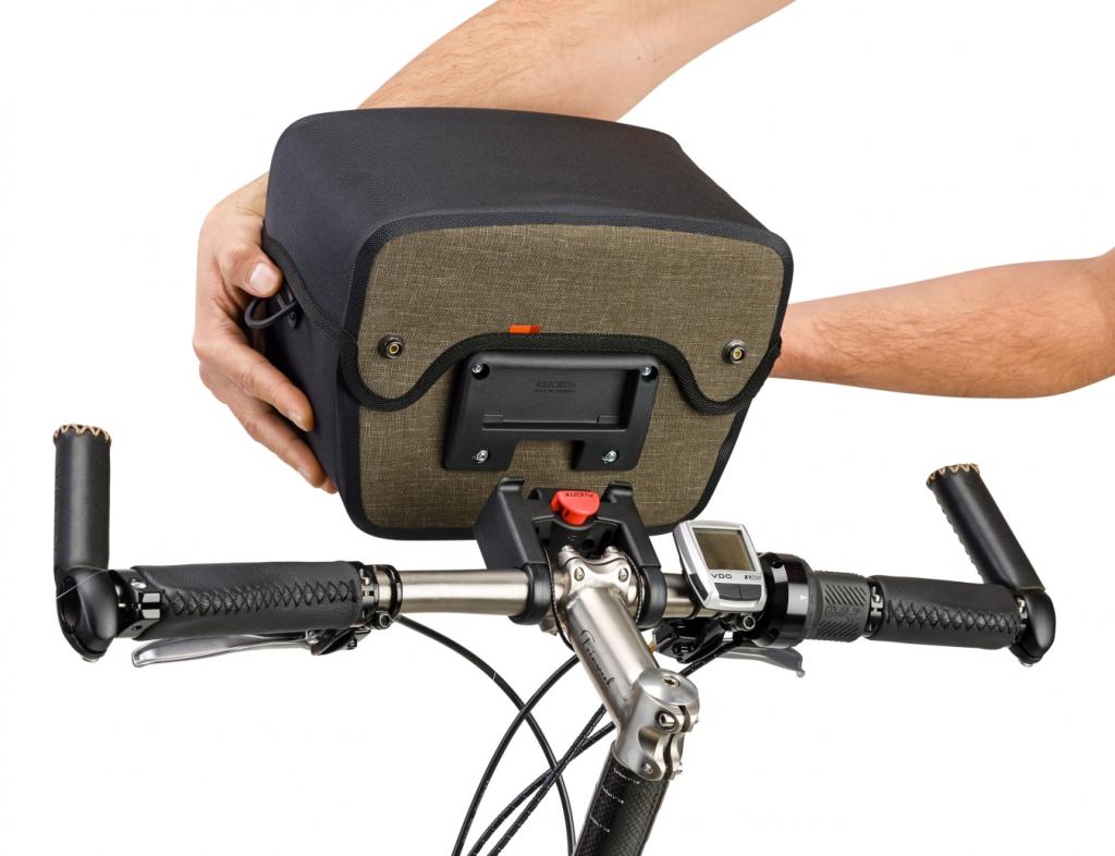 Vaude Aqua Deluxe Box Bicycle Handlebar Bag Waterproof Black
