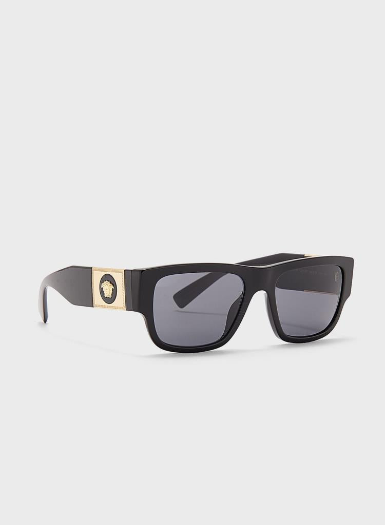 Versace 0VE4406 Солнцезащитные очки GB1/87 Черные Темно-Серые 56 Ekartman