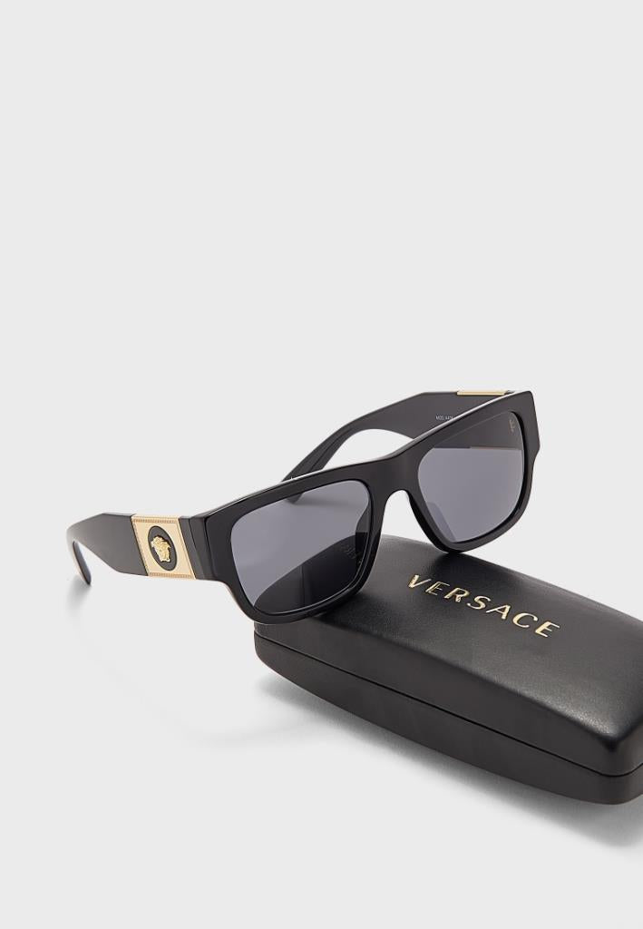 Versace 0VE4406 Солнцезащитные очки GB1/87 Черные Темно-Серые 56 Ekartman