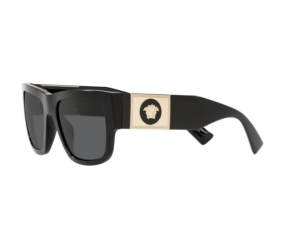 Versace 0VE4406 Солнцезащитные очки GB1/87 Черные Темно-Серые 56 Ekartman