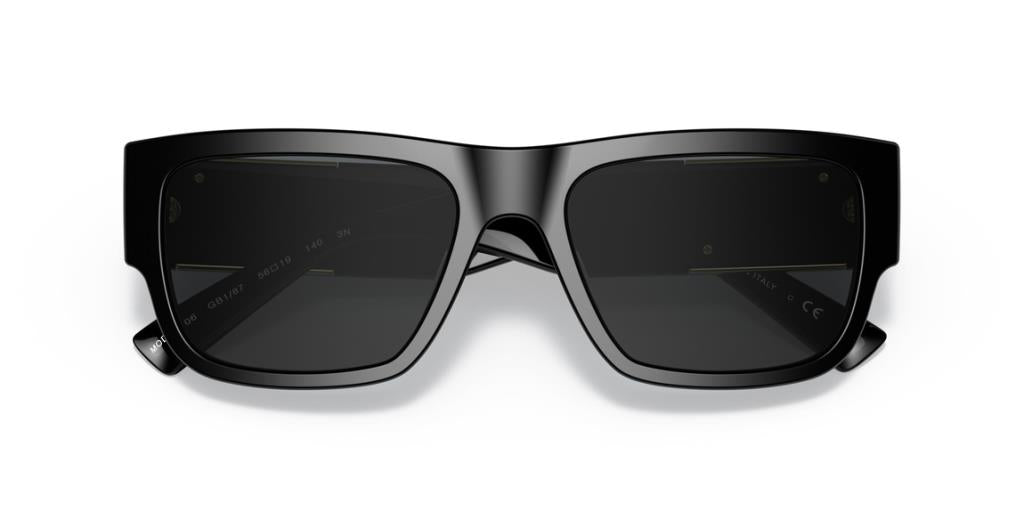 Versace 0VE4406 Солнцезащитные очки GB1/87 Черные Темно-Серые 56 Ekartman