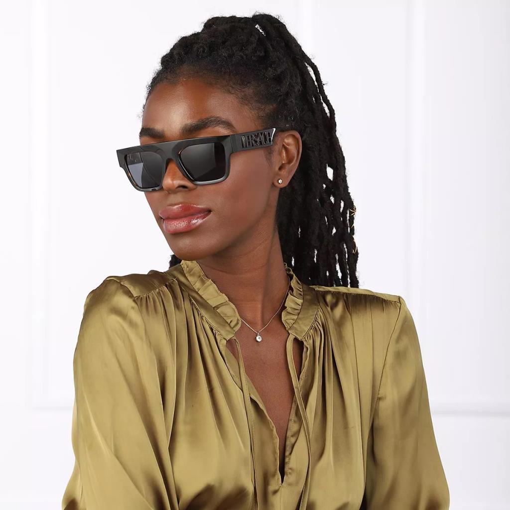 Versace 0VE4430U Поляризованные солнцезащитные очки GB1/81 Черные Polar Темно-серые