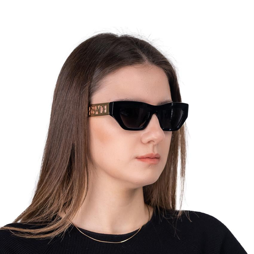 Versace 0VE4432U Солнцезащитные очки GB1/87 Черные Темно-Серые 53 Ekartman