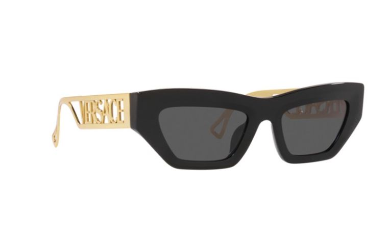 Versace 0VE4432U Солнцезащитные очки GB1/87 Черные Темно-Серые 53 Ekartman