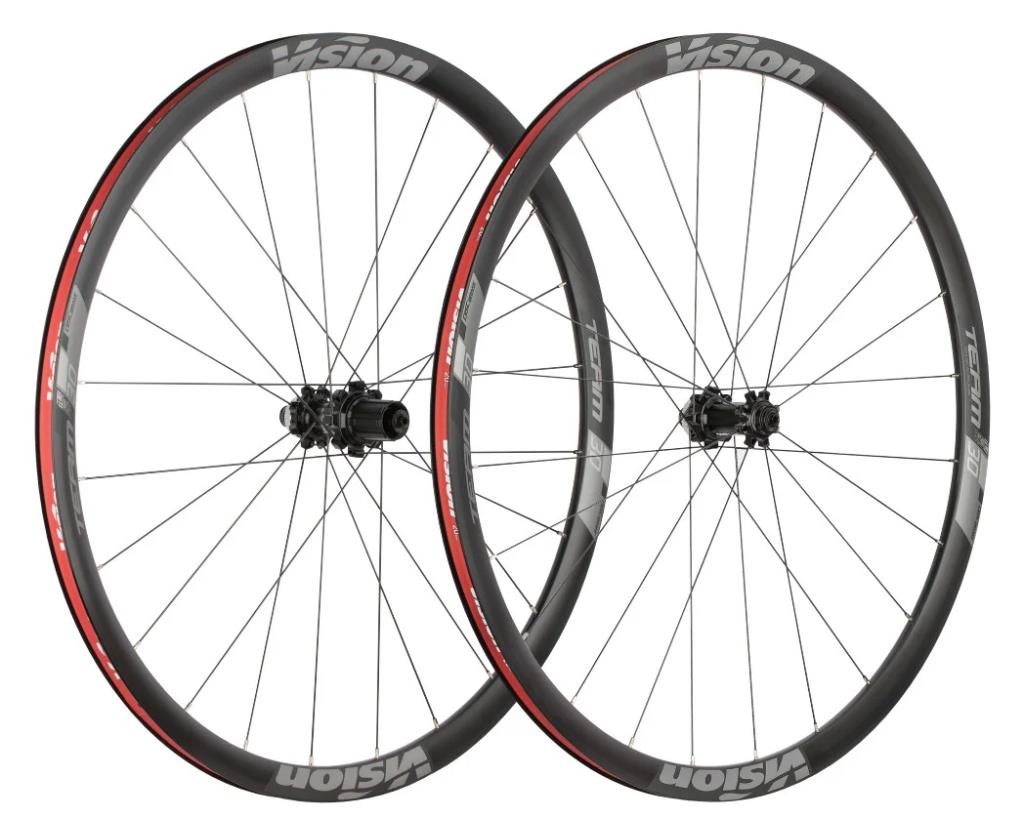 Vision Team 30 DB Centerlock Rim Set CH-TR SH11 24x24H 710-0115111051