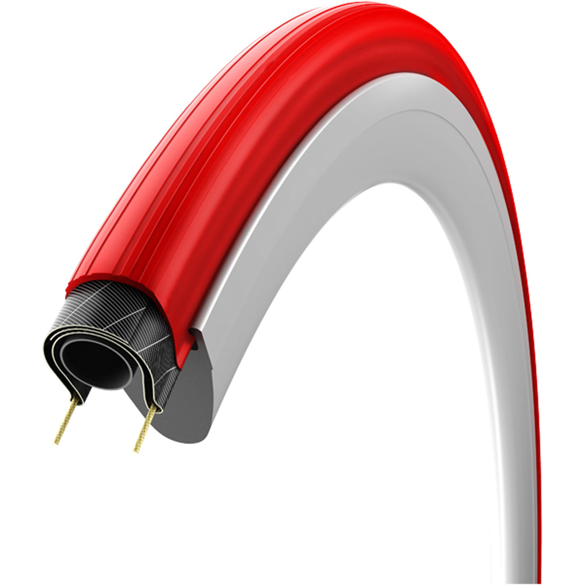 Vittoria Zaffiro 700x23C Trainer Tire Red