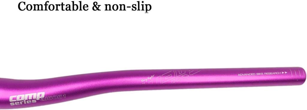 Wake Aluminum Handlebar 780mm Riser 31.8mm Purple