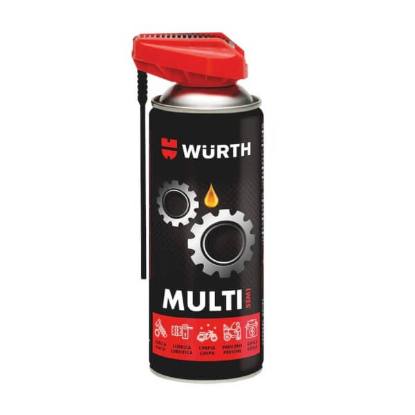 Würth Multi 5IN1 Универсальный спрей для очистки смазки, 400 мл