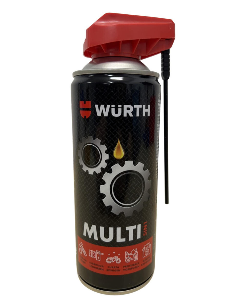 Würth Multi 5IN1 Универсальный спрей для очистки смазки, 400 мл