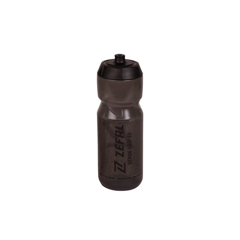 Zefal Sense Grip 80 Bisiklet Matarası Füme Siyah 650ml