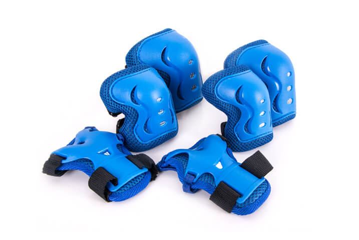Велосипедные наколенники Zozo, размер S, синий