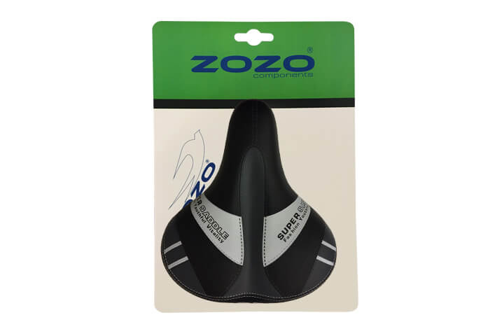 Велосипедное седло Zozo с широкой пружиной WL-6001-41E