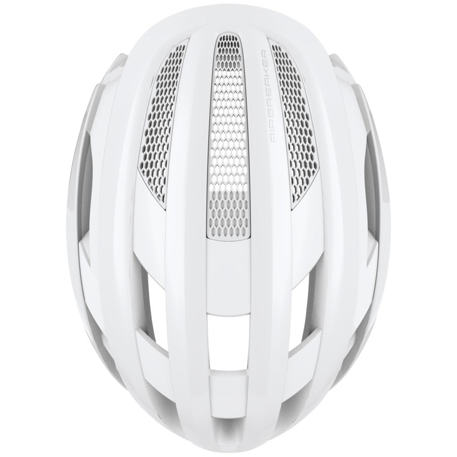 ABUS AirBreaker Yol Bisikleti Kaskı Pure White Medium 52-58Cm
