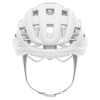 ABUS AirBreaker Yol Bisikleti Kaskı Pure White Medium 52-58Cm