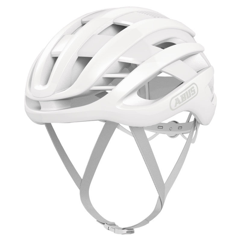 ABUS AirBreaker Yol Bisikleti Kaskı Pure White Medium 52-58Cm