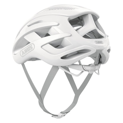 ABUS AirBreaker Yol Bisikleti Kaskı Pure White Medium 52-58Cm