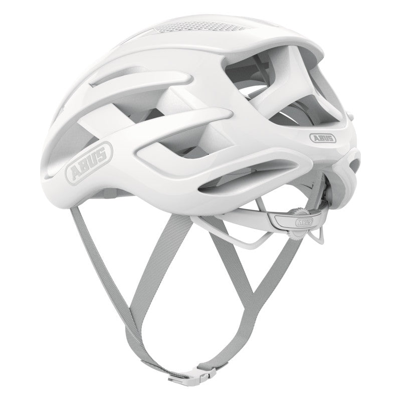 ABUS AirBreaker Yol Bisikleti Kaskı Pure White Medium 52-58Cm