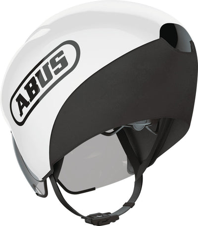 ABUS GameChanger 1.1 TT Time Trial and Triathlon Helmet White Large 57-62cm 