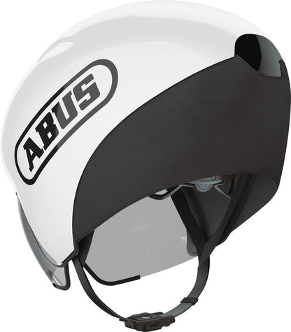 ABUS GameChanger 1.1 TT Time Trial ve Triathlon Kaskı Beyaz Large 57-62Cm