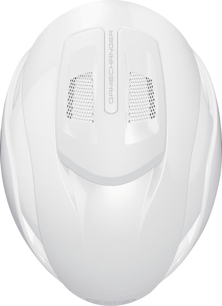ABUS GameChanger 2.0 Yol Bisikleti Kaskı Pure White Medium 54-58Cm