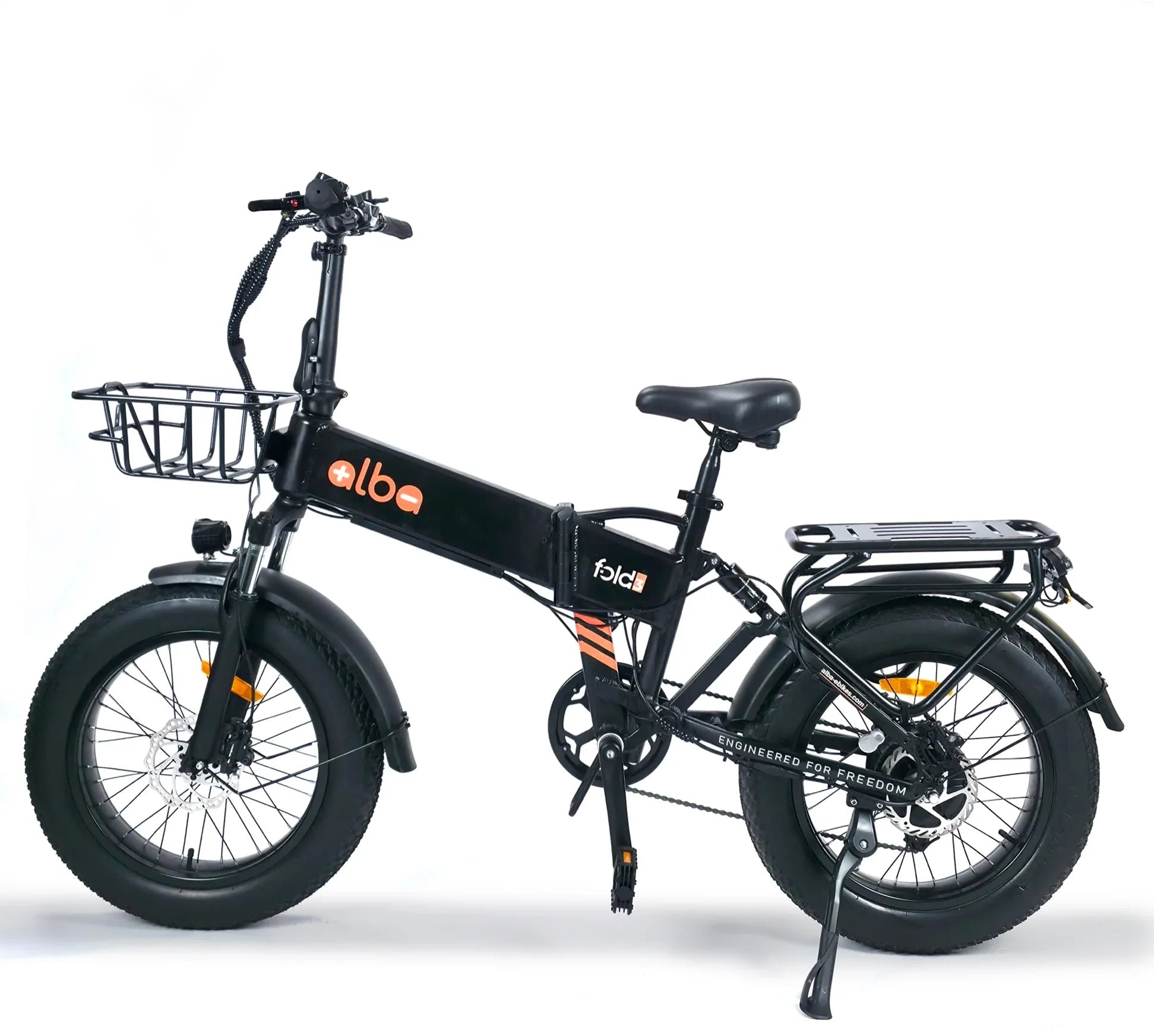 Alba Fold 3 Katlanır Elektrikli Bisiklet 2026 48V 15Ah (720Wh) Batarya