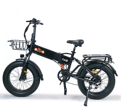 Alba Fold 3 Katlanır Elektrikli Bisiklet 2026 48V 15Ah (720Wh) Batarya
