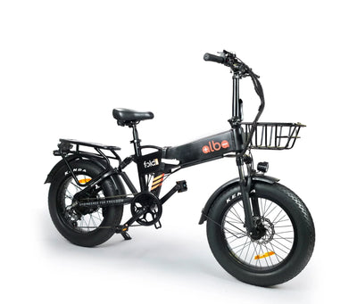 Alba Fold 3 Folding Electric Bicycle 2026 48V 15Ah (720Wh) Battery