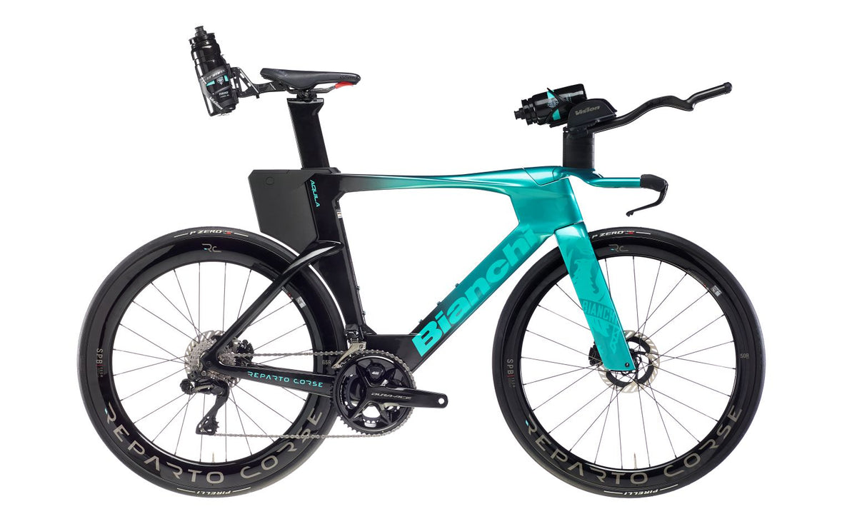Bianchi AQUILA Disc TRI Force AXS E1 TT Triathlon Bisikleti 2027 YUB57