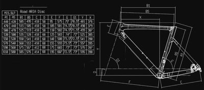 Шоссейный велосипед Bianchi Aria 105 Di2 Carbon, модель 2023 г., 53,2 см, черный