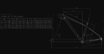Bianchi Nitron 9.3 XT/SLX Karbon Dağ Bisikleti 2026 1x12 YRBP5E48NF