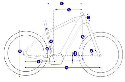 Bisan Envious XC Mountain Electric Mountain Bike 2025