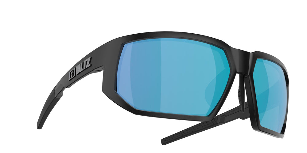 BLIZ Arrow Güneş Gözlüğü Matt Black Frame Brown With Blue Multi Lens ZB70140363