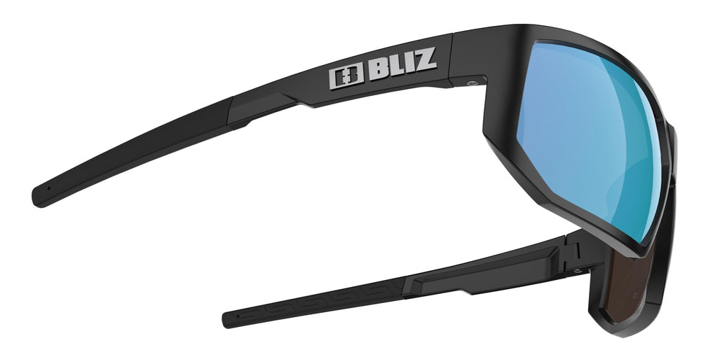 BLIZ Arrow Güneş Gözlüğü Matt Black Frame Brown With Blue Multi Lens ZB70140363