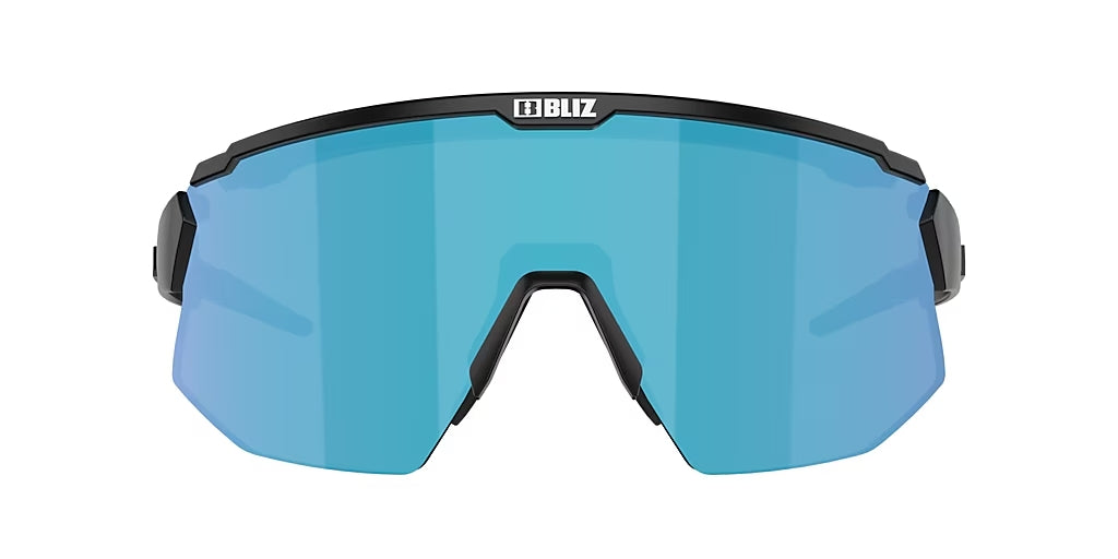 BLIZ Breeze Güneş Gözlüğü Matt Black Frame Brown With Blue Multi Lens ZB70020741