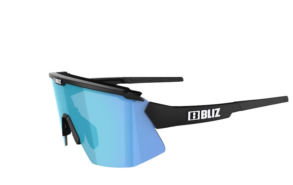 BLIZ Breeze Güneş Gözlüğü Matt Black Frame Brown With Blue Multi Lens ZB70020741