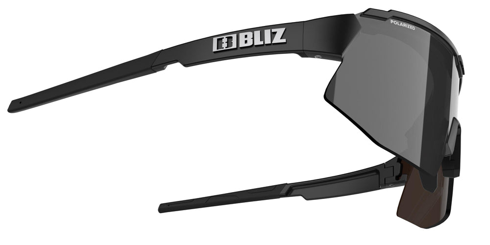 BLIZ Breeze Polarize Güneş Gözlüğü Matt Black Frame Polarized Brown With Silver Mirror Lenses ZB70020141